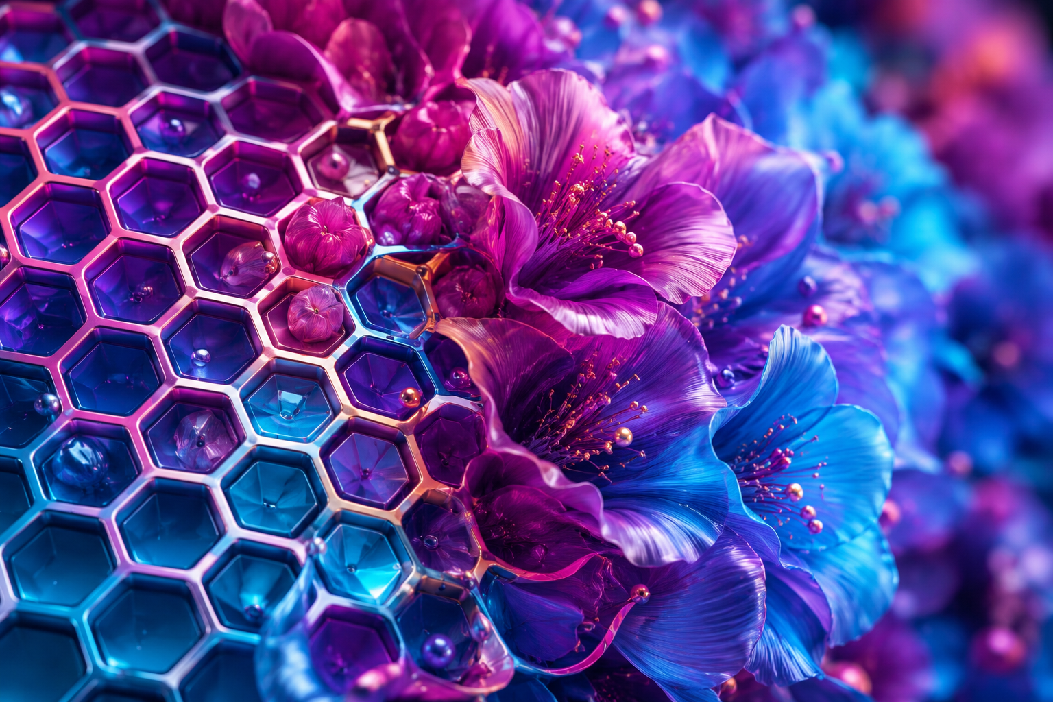 HexaBloom signature visual